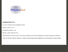 Tablet Screenshot of pharmatrack.co.uk